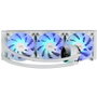 Mars Gaming Refrigeración Líquida FRGB ML-LCD 360 Blanco 360mm Iluminación ARGB Pantalla LCD Monitoreo Temperatura